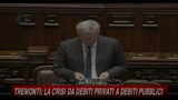 Tremonti: la crisi da debiti privati a debiti pubblici
