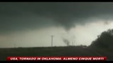 USA, tornado in Oklahoma: almeno cinque morti