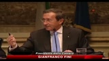 Fini: Governare significa controllare la spesa pubblica