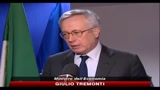 Manovra, Tremonti, ridurremo la spesa pubblica