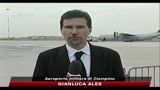 19/05/2010 - Ciampino, l'omaggio di Napolitano ai due alpini caduti