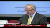 Crisi, Rehn, senza riforme, c'è rischio stagnazione