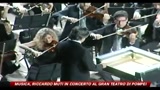 Musica, Riccardo Muti in concerto al Gran Teatro di Pompei