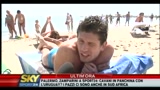 I tifosi azzurri da Milano Marittima
