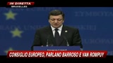 17/06/2010 - Consiglio Europeo, Barroso: tasse su banche e transazioni finanziarie