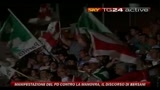 3 Manifestazione PD, il discorso di Bersani