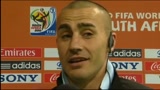 Mondiali, intervista a Cannavaro