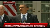 Obama accetta dimissioni Gen. McChrystal