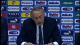 Conferenza stampa, Abete su Lippi
