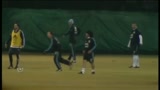 L'allenamento dell'Argentina