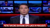 Pietro Taricone gravissimo dopo lancio in paracadute
