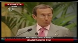 Fini introduce la relazione annuale del garante della privacy