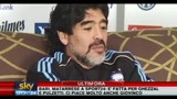 Maradona in vista della Germania