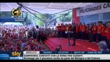 Spagna, il discorso di Zapatero e dei giocatori