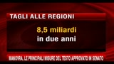 15/07/2010 - Manovra, le principali misure del testo approvato in Senato