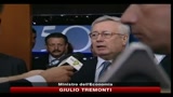 15/07/2010 - Tremonti, il Senato ha migliorato la manovra