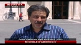 20/07/2010 - Manovra, sciopero vigili del fuoco, parla Michele D'Ambrogio
