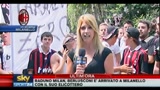 L'arrivo di Berlusconi a Milanello