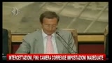 Intercettazioni, Fini: camera corregge impostazioni inadeguate
