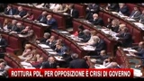 Rottura PDL, per opposizione è crisi di governo