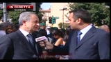 19/08/2010 - Funerali Cossiga, Parisi: Oggi è il giorno per ricordare la nostra amicizia