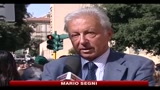19/08/2010 - Funerali Cossiga, Segni: Se ne va una grande epoca