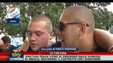 I tifosi della Roma e della Lazio a confronto