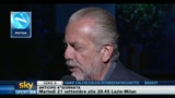 31/08/2010 - Napoli, De Laurentiis parla di Borriello