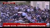01/09/2010 - Coloni uccisi, cerimonia di commemorazione