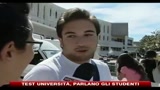 Test università, parlano gli studenti