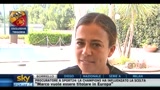 02/09/2010 - Roma, Rosella Sensi accoglie Borriello a braccia aperte