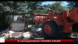 Baraccopoli sgomberata a Firenze