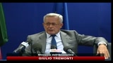 07/09/2010 - Tremonti, non ci sarà emergenza economica autunnale