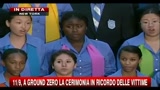 Cerimonia a Ground Zero in ricordo delle vittime dell'11 settembre