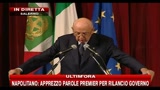5-Napolitano: auspico stagione di confronto produttivo per il Paese