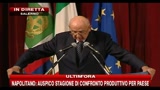 6-Napolitano: il Paese ha bisogno di priorità