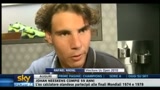Tennis, Nadal: E' un momento unico