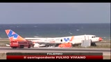 Aereo fuori pista a Palermo, aperte due inchieste