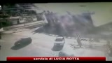Genova, il video dell'incidente a Ponte Doria