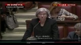 Fiducia alla Camera, le reazioni: Rosy Bindi