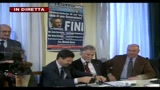 Intervento telefonico di Fini a incontro Generazione Italia