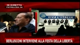 Intervento telefonico di Silvio Berlusconi alla Festa della Libertà di Benevento