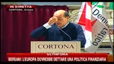 2- Bersani, convegno Crotone: demenziale dire che stiamo meglio di altri