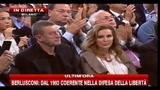 16 - Berlusconi, festa PDL- faremo 61mila team della libertà