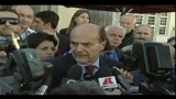Bersani, commento al pranzo della pace