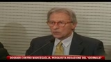 Minacce Marcegaglia, Feltri nega le accuse