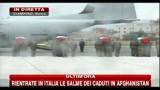 L'omaggio di Napolitano alle salme dei caduti in Afghanistan