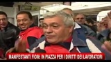 Corteo FIOM, metalmeccanici in piazza per lavoro e diritti