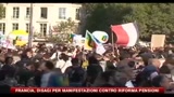 Francia, disagi per manifestazioni contro riforma pensioni