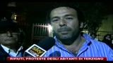 Rifiuti, proteste degli abitanti di Terzigno
